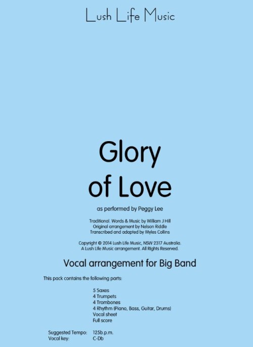 GLORY OF LOVE (Vocal)